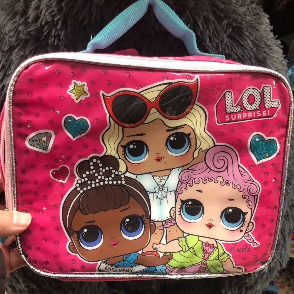 LOL Surprise Lunch box, lunch bag, tote